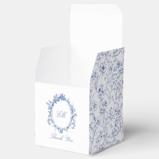 チノワセリーブルートワールフローラ結婚クレスト フェイバーボックス (オープン)