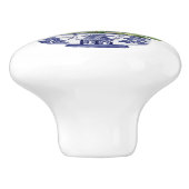 チノワセリーホワイトオーキッド セラミックノブ (側面)