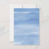 チノワセリー水彩ジンジャー花瓶ノートカード サンキューカード (裏面)