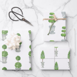 チノワセリー水彩毛皮包み紙 ラッピングペーパーシート