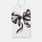 チノワセリー&ボウパーソナライズされた ギフトタグ (正面)