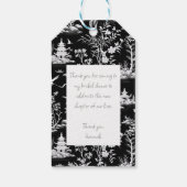 チノワセリー&ボウパーソナライズされた ギフトタグ (裏面)