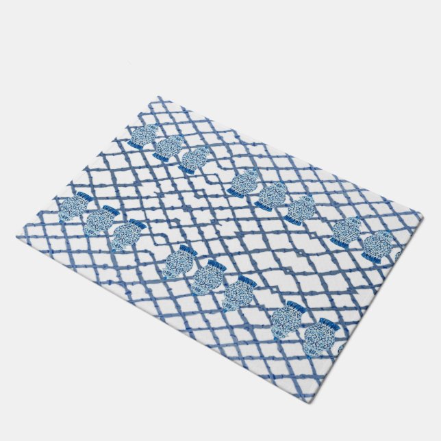 チノワセリ竹生姜ジャードアマット敷物 ドアマット (アングル)