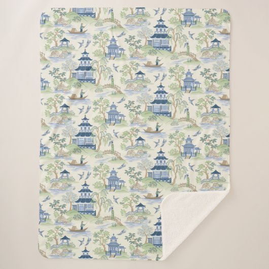 チノワセリ シェルパブランケット (正面)