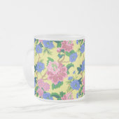 チノ名門私立校風のイスリーフローラ コーヒーマグカップ (正面左)