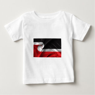 チノRangatiratangaの旗 ベビーTシャツ