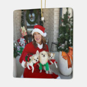 チハウスレスキュー2024クリスマスオーナメント セラミックオーナメント (左)