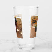 チパーソナライズされたキン – ファームライフシリーズ – ガラス  タンブラーグラス (左)