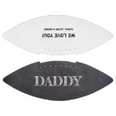 チパーソナライズされたャルクボードがパパの日を刻んだ アメリカンフットボール (パネル)