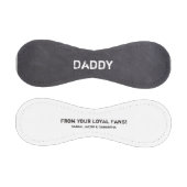 チパーソナライズされたャルクボード、父の日。 野球ボール (パネル)