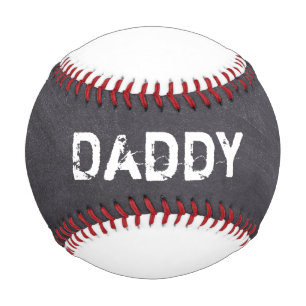 チパーソナライズされたャルクボード、父の日。 野球ボール