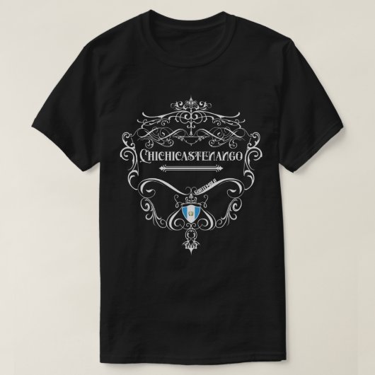 チヒカステナンゴヴィンテージデザイン1 Tシャツ (デザイン正面)