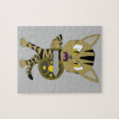 チビ戦士猫 ジグソーパズル (横)