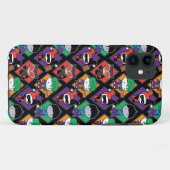 チビ ジャスティスリーグ ヴィラン パターン Case-Mate iPhoneケース (裏面(横))