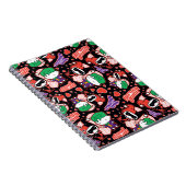 チビ・ジョーカーとハーリー・ハート・パターン ノートブック (右側)