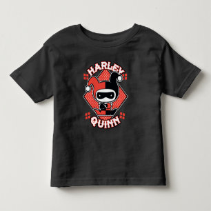 チビ ハーレイ・クインが股割りを披露 トドラーTシャツ