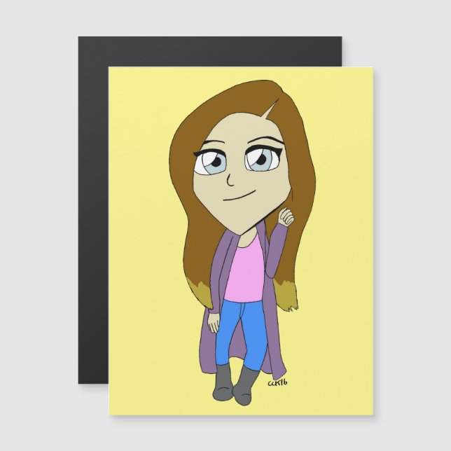 チビ（小さくかわいく書いた感じ） (正面/裏面)