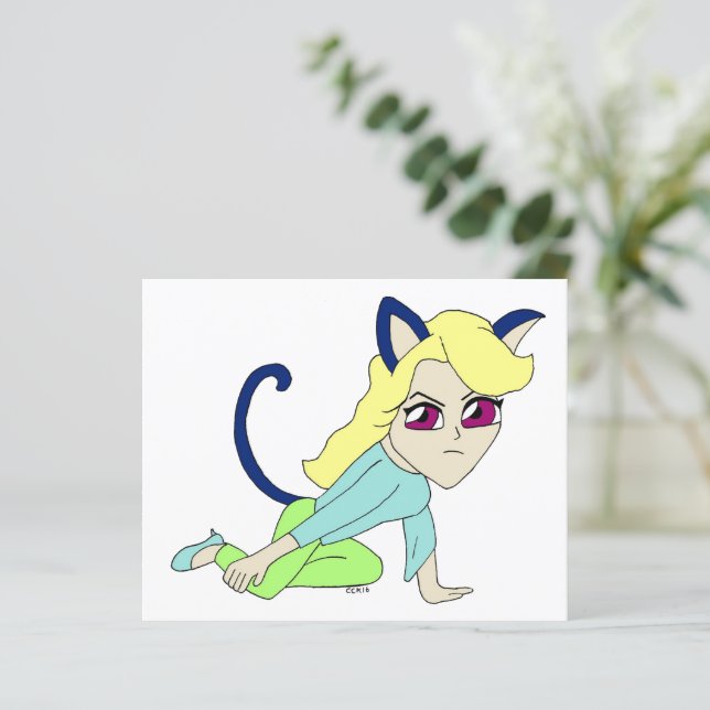 チビ（小さくかわいく書いた感じ） (スタンド正面)