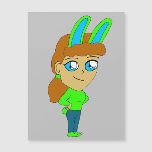 チビ（小さくかわいく書いた感じ） (正面)