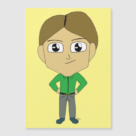 チビ（小さくかわいく書いた感じ） (正面)