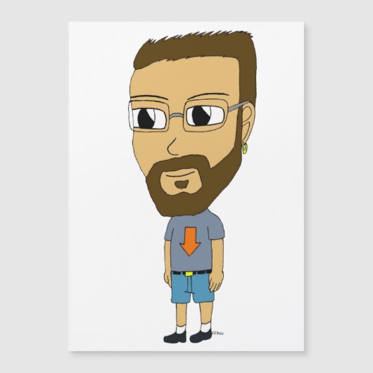 チビ（小さくかわいく書いた感じ） (正面)