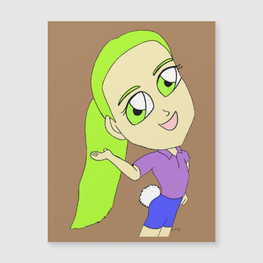 チビ（小さくかわいく書いた感じ） (正面)