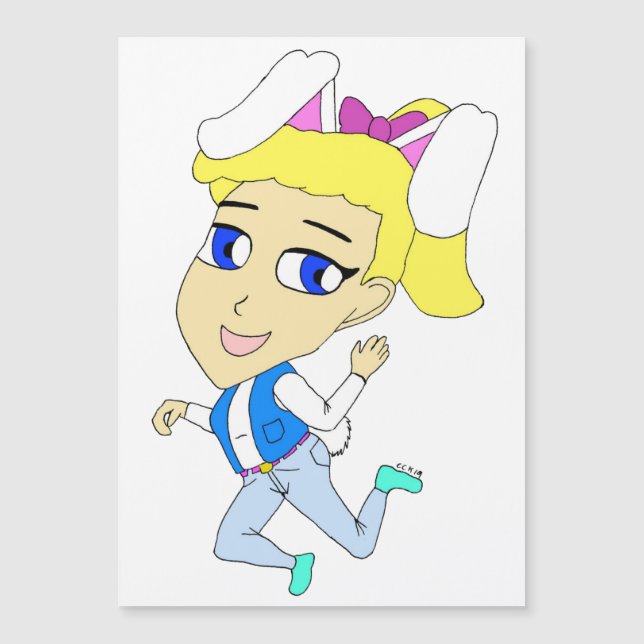 チビ（小さくかわいく書いた感じ） (正面)