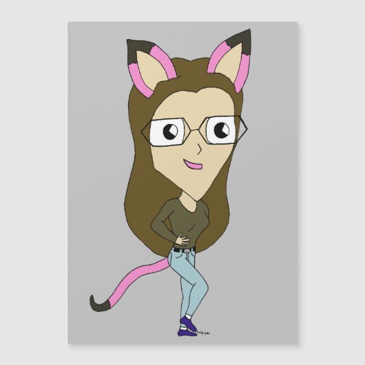 チビ（小さくかわいく書いた感じ） (正面)