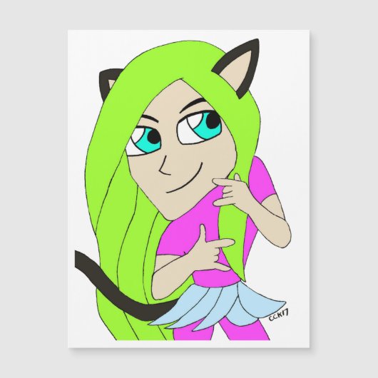 チビ（小さくかわいく書いた感じ） (正面)