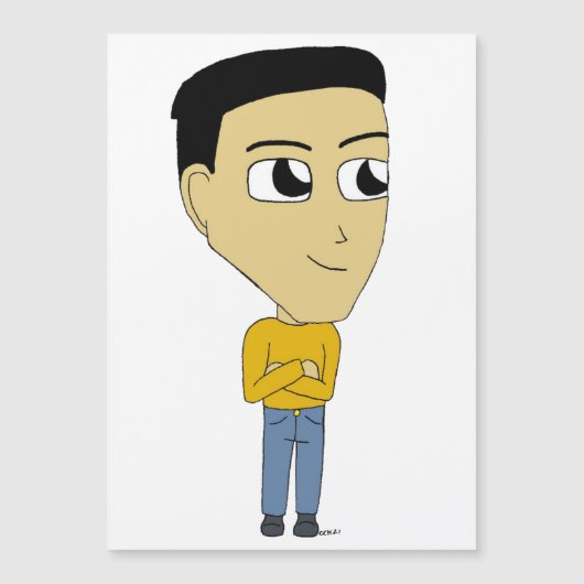 チビ（小さくかわいく書いた感じ） (正面)