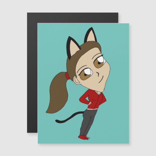 チビ（小さくかわいく書いた感じ） (正面/裏面)