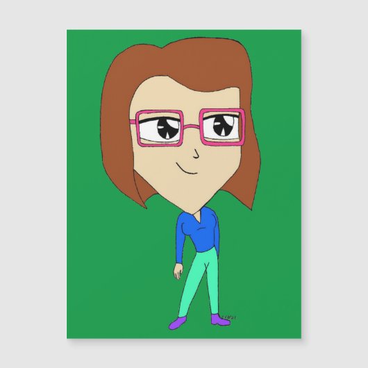 チビ（小さくかわいく書いた感じ） (正面)