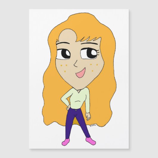 チビ（小さくかわいく書いた感じ） (正面)