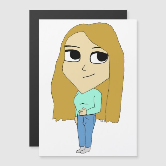 チビ（小さくかわいく書いた感じ） (正面/裏面)