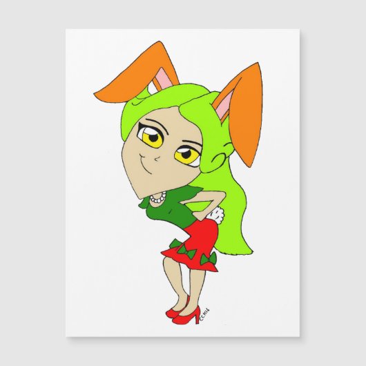 チビ（小さくかわいく書いた感じ） (正面)