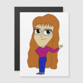 チビ（小さくかわいく書いた感じ） (正面/裏面)