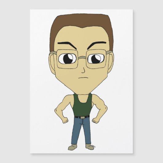 チビ（小さくかわいく書いた感じ） (正面)