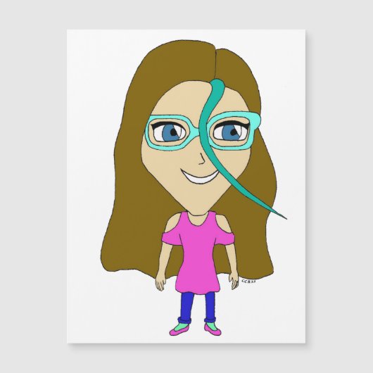 チビ（小さくかわいく書いた感じ） (正面)