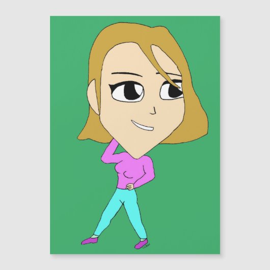 チビ（小さくかわいく書いた感じ） (正面)