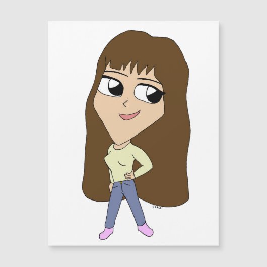 チビ（小さくかわいく書いた感じ） (正面)