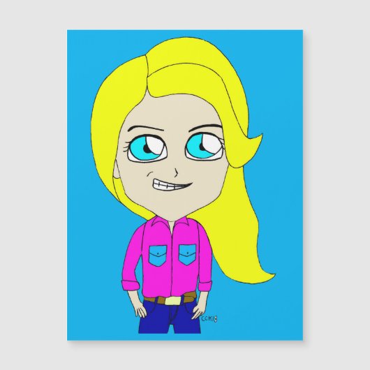 チビ（小さくかわいく書いた感じ） (正面)