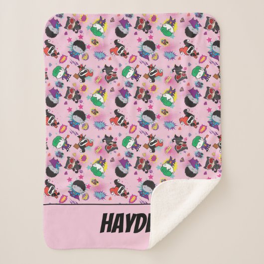 チビ(小さくかわいく書いた感じ)すごいの悪役の行動パターン シェルパブランケット (正面)