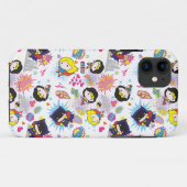 チビ（小さくかわいく書いた感じ）すごいヘロイン模様 Case-Mate iPhoneケース (裏面(横))