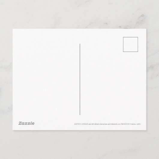 チビ（小さくかわいく書いた感じ）すごいマン – あなたが私のハートをSoar Valentineにす シーズンポストカード (裏面)