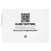 チビ（小さくかわいく書いた感じ）ちび日本の日本語ひらがなスクリプトカード (裏面横)