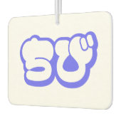 チビ(小さくかわいく書いた感じ)ちび日本の日本語ひらがな カーエアーフレッシュナー (左)