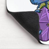 チビ(小さくかわいく書いた感じ)のドラゴン マウスパッド (コーナー)