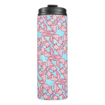 チビ（小さくかわいく書いた感じ）のピンクのアホロートルパターンChido