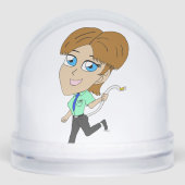 チビ（小さくかわいく書いた感じ）の女の子 (正面)