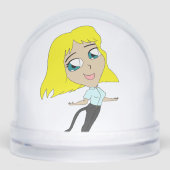 チビ（小さくかわいく書いた感じ）の女の子 (正面)